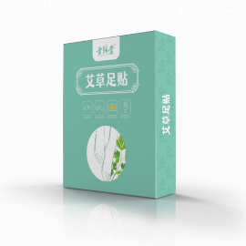 老北京足贴艾草竹醋足贴艾叶艾灸足贴厂家批发分销一件代发