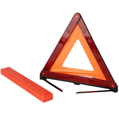 Reflective Triangle Warning Sign Car Triangle Stand Warning Sign Vehicle Three-Pedestal Warning Sign Triangle Warning Stand Set
