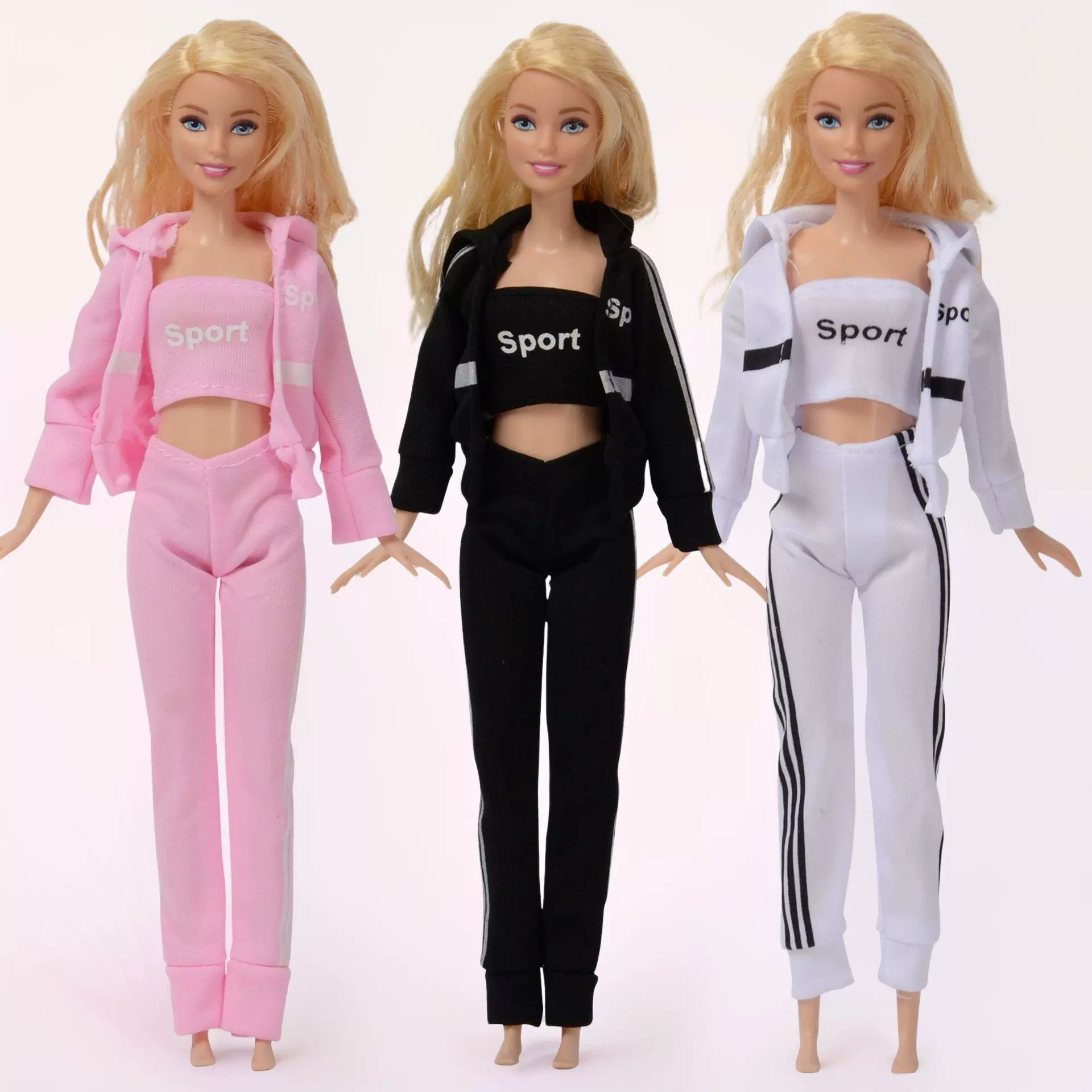 30厘米衣服巴比时装11寸洋娃娃服饰女生换装玩具运动装厂家可混批