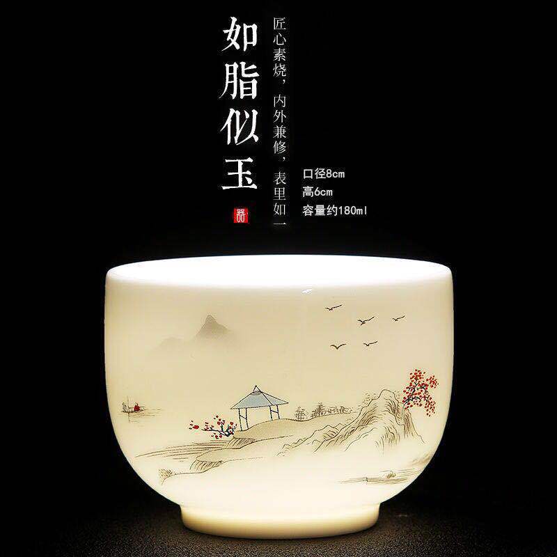 그릇 컵 풍경 180 ml