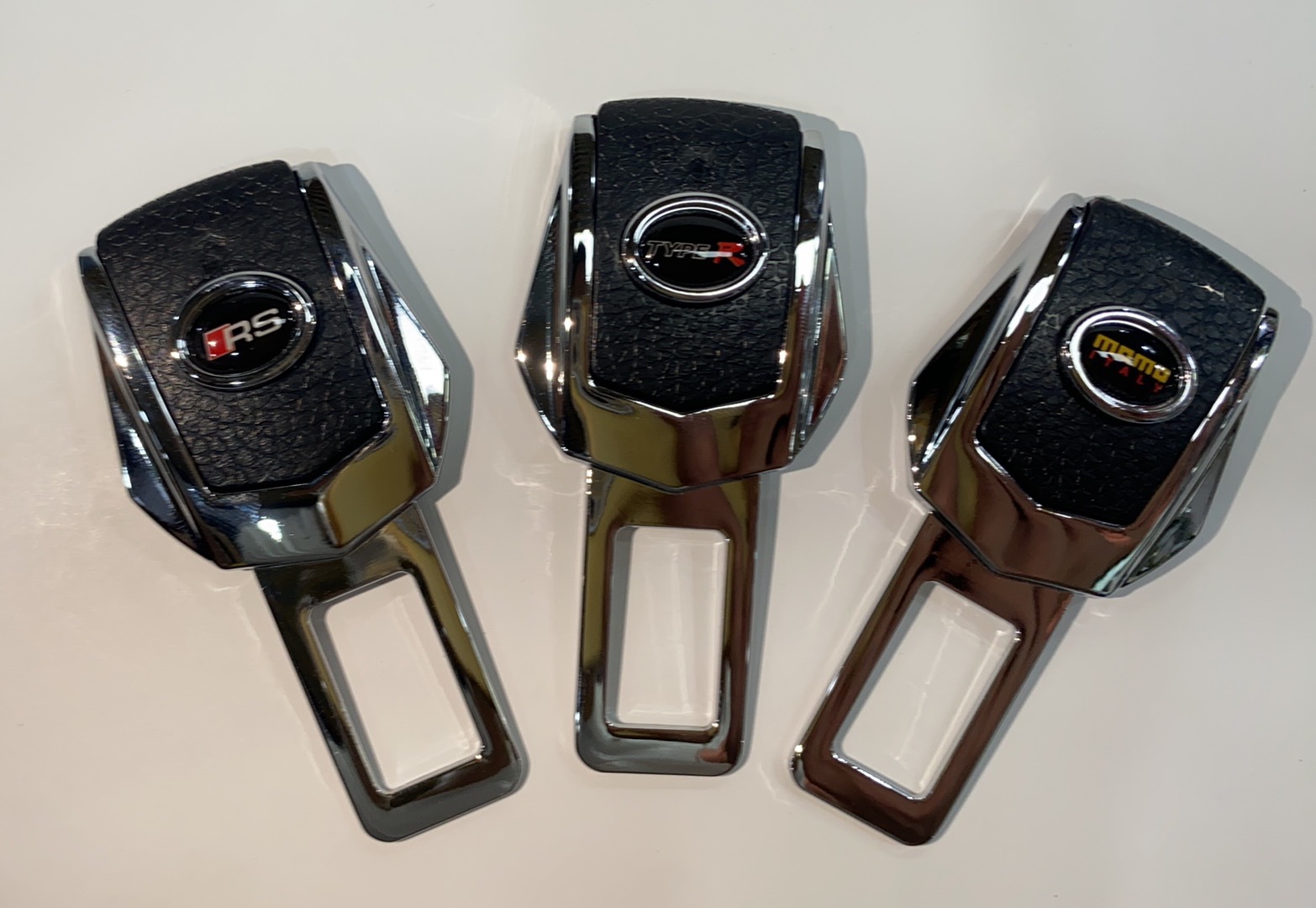Car seat belt extender single-use sub-female buckle dual-use universal diamond dual-use leather buckle auto supplies