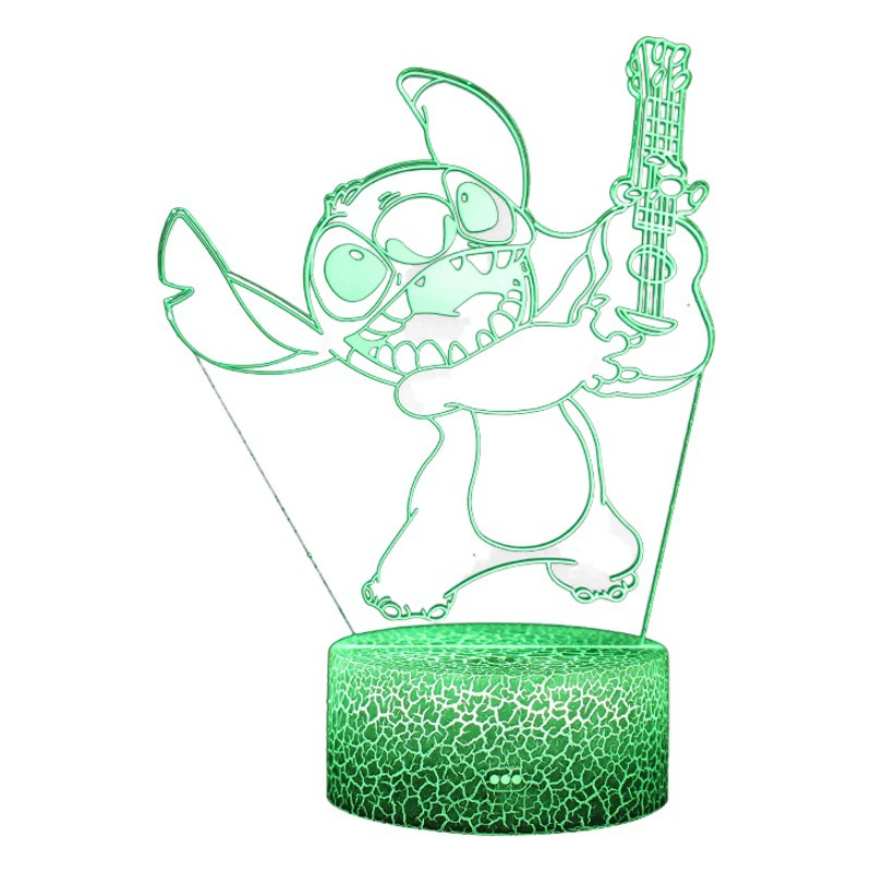 Трансграничный горячий ночник звезда детский стежок сувенир настольная лампа USB красочный сенсорный интернет знаменитости налобный фонарь