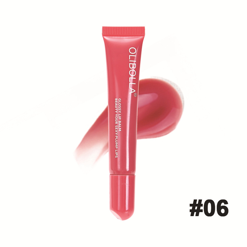 OLIBOLLA brillo de labios polipéptido brillo de labios líquido brillo de agua esmalte de labios aceite hidratante bálsamo labial hidratante transfronterizo