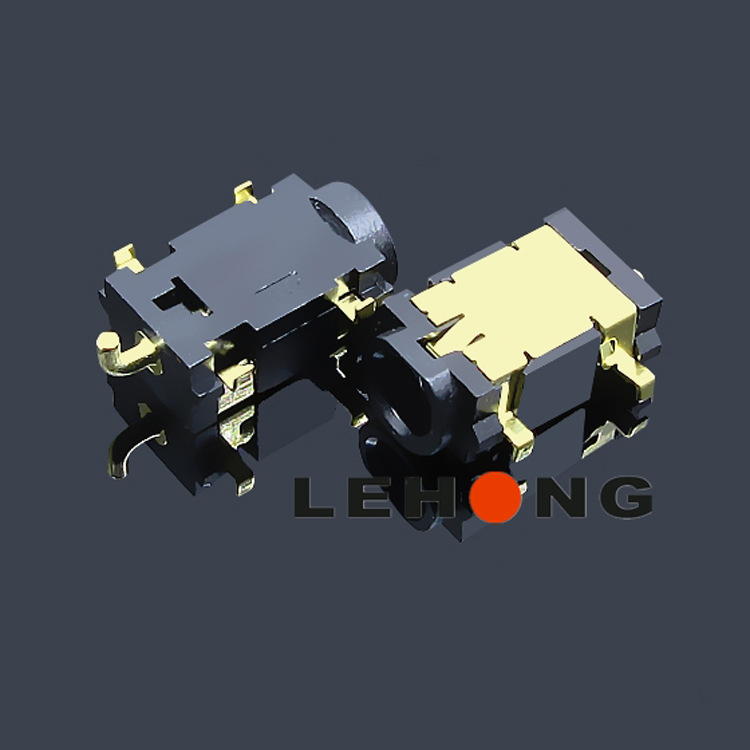LH-DC-045A-T1513沉版镀金3A电流/DC电源插座/直流DC插座