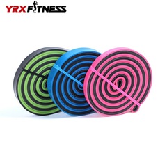 Factory dual-color latex resistance bands exercise pull-up bands training elastic bands fitness resistance bands yoga