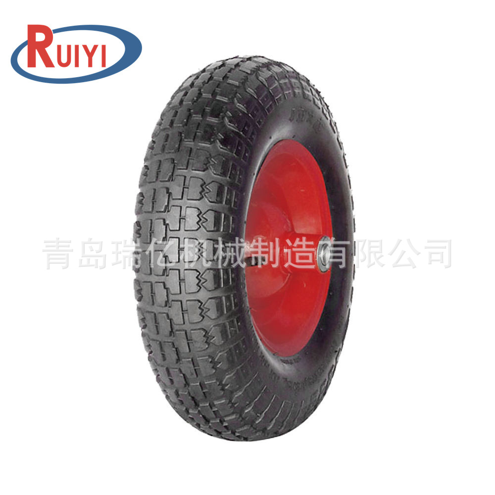 13英寸 13x4.00-6气态轮 橡胶充气轮子 货仓车打气轮 园艺车轮胎