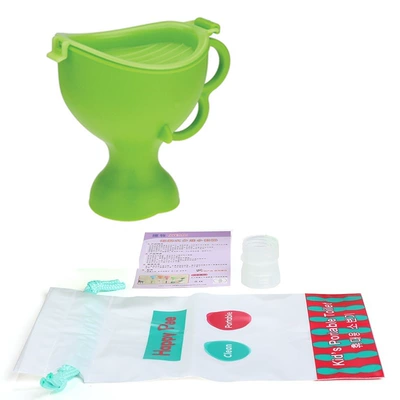 Car PP urinal unisex On-board emergency urine bag - green
