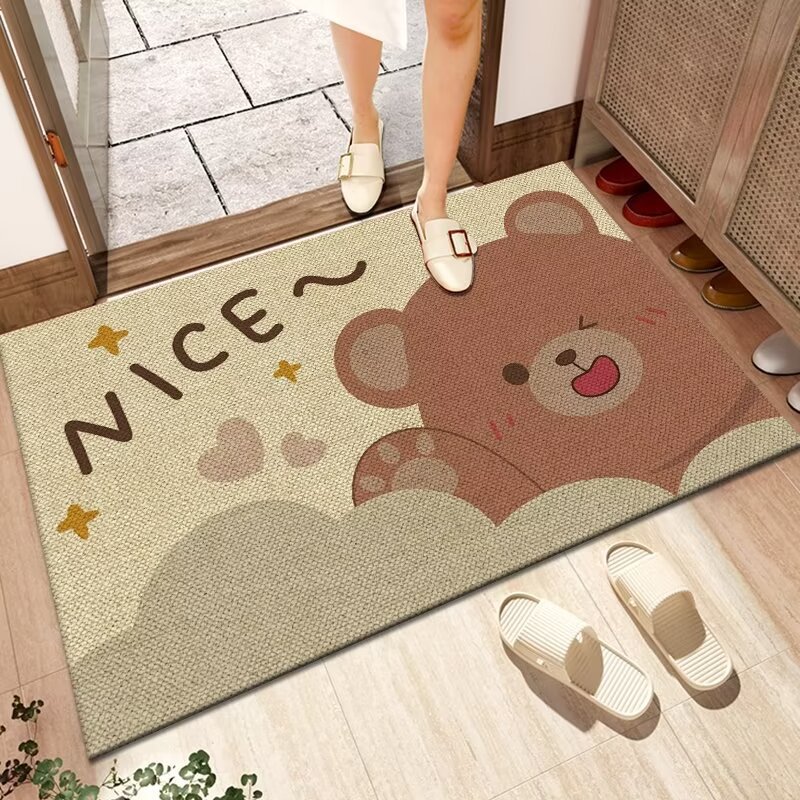 린넨 흡수성 바닥 매트 24