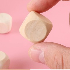 メーカー卸売空白木製サイコロポイント DIY サイコロ木製ゲームサイコロ番号彫刻クリエイティブパターン