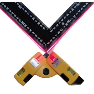 Right-Angle Laser Ground Line Meter Special Level High-Precision Infrared Multi-Function Horizontal Right-Angle Ruler 90-Degree Angle