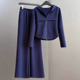 时尚休闲套装;连衣裙;女式针织衫