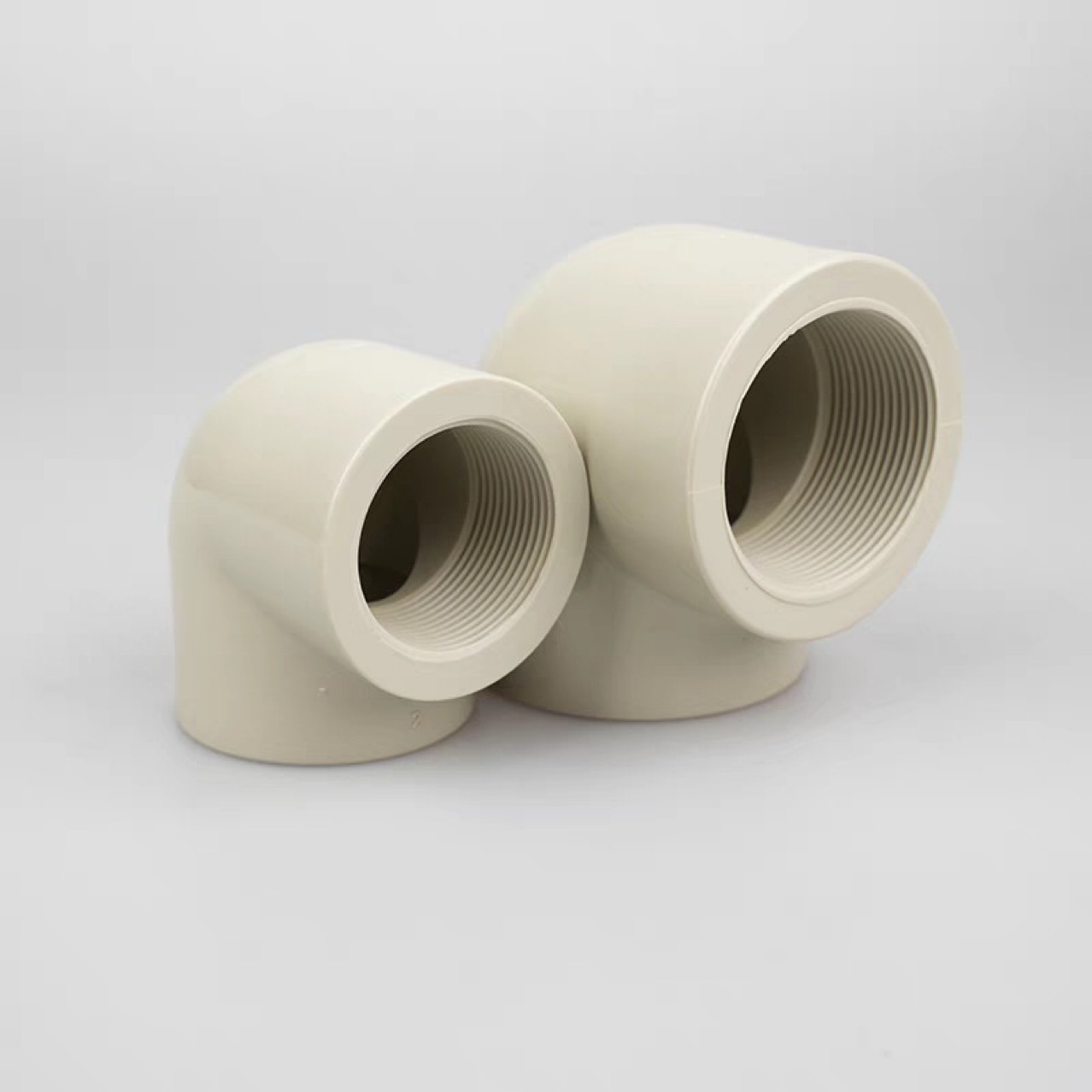 PPH内丝弯头90度内牙接头PPR热熔配件单边内牙弯头双边内螺纹弯头