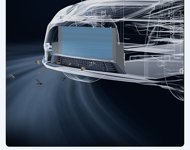Bjbt Is Suitable for Tesla Model3/Y Insect-Proof Net Air Outlet Protective Net Protective Cover Renewed Version Modification Accessories