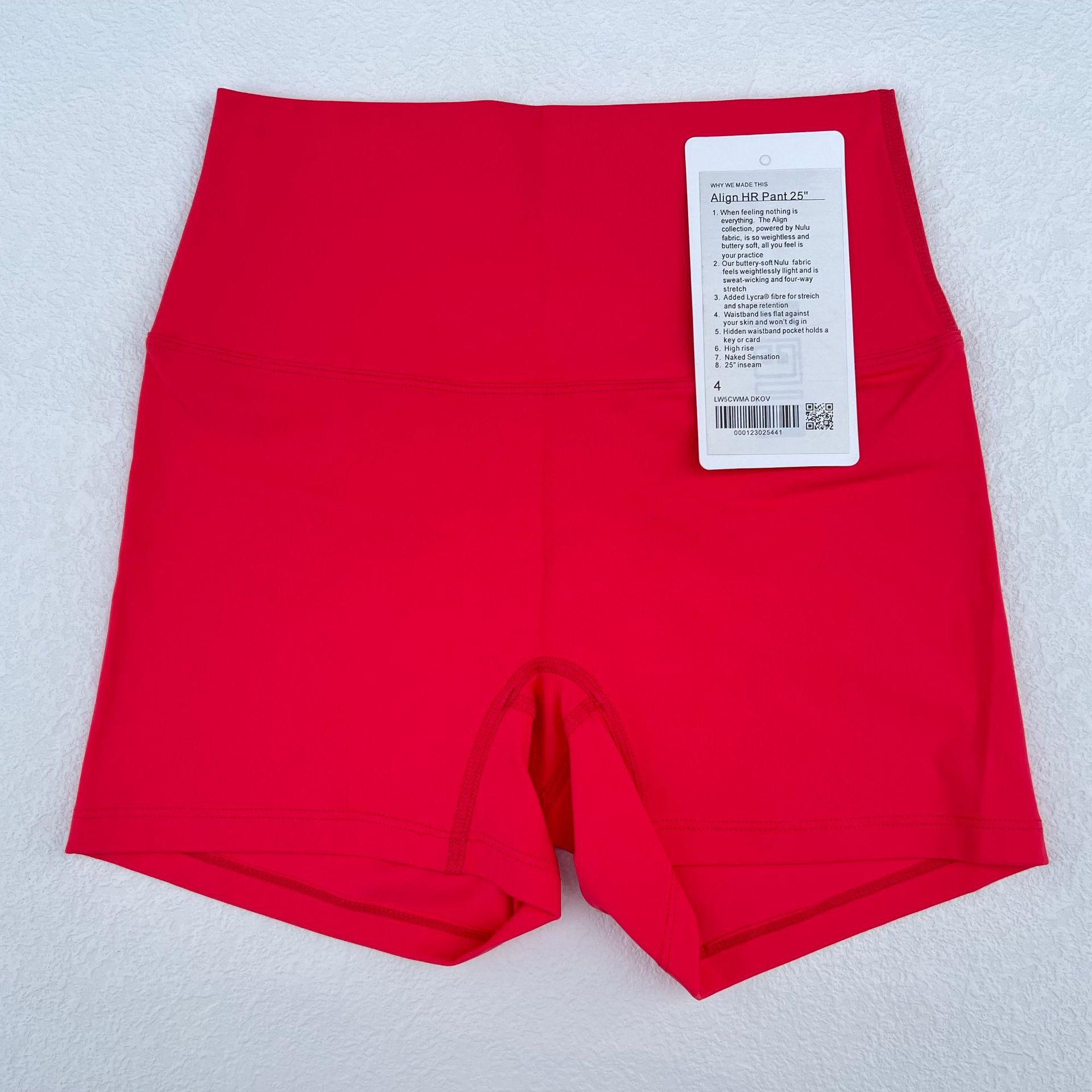 Pantalones cortos de yoga de cadera de melocotón de cintura alta sexy de verano para mujer lulu