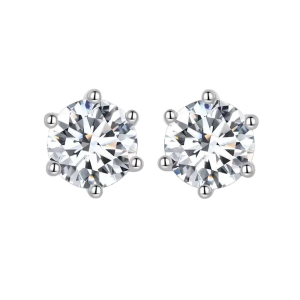 fashionable classic elegant universal earrings with zircon for men…