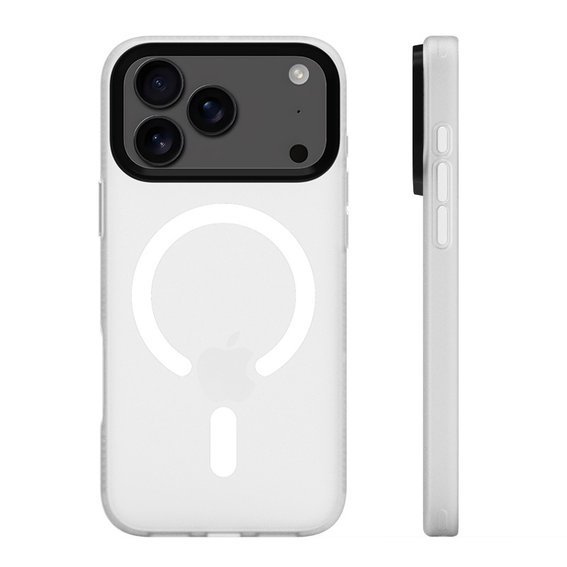 适用苹果17promax手机壳新款磁吸iPhone保护套简约肤感防摔轻砂壳|undefined