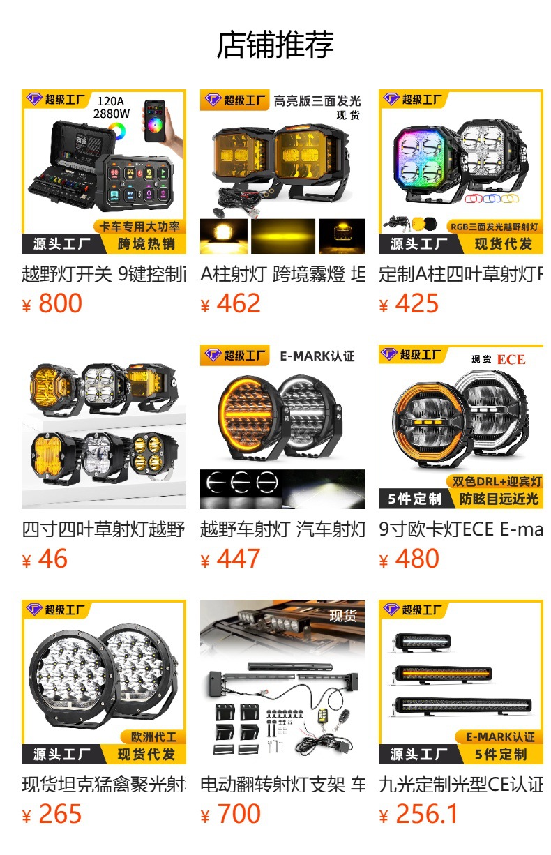 Cube Led Spot Light 3 Inch Spot Flood Diffuse Combo Beam Led Pods with Amber DRL 270° Beam Side Shooter for UTV 4X4 Trucks ATV