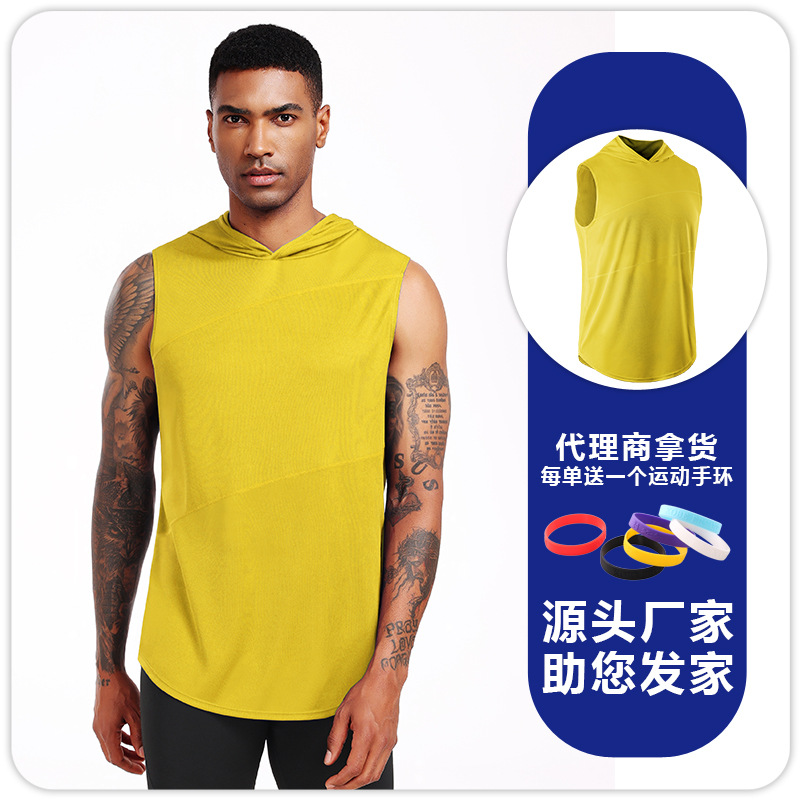 Primavera y verano deportivos de malla de secado rápido chaleco transpirable para correr maratón profesional de baloncesto de fútbol ropa de fitness