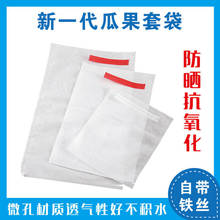 无纺布葡萄套袋防虫防鸟防雨水果专用袋露天透气透明保护定做