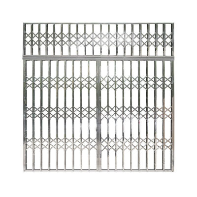 Pull gate Foshan Stainless steel aluminium alloy Push pull Retractable door fold balcony improve air circulation Theft prevention wholesale Cross border Manufactor