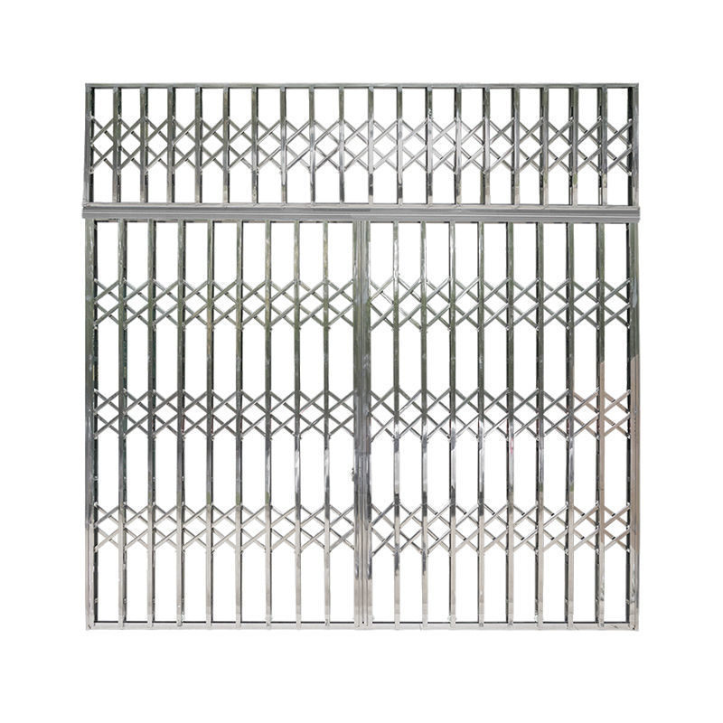 Pull gate Foshan Stainless steel aluminium alloy Push pull Retractable door fold balcony improve air circulation Theft prevention wholesale Cross border Manufactor