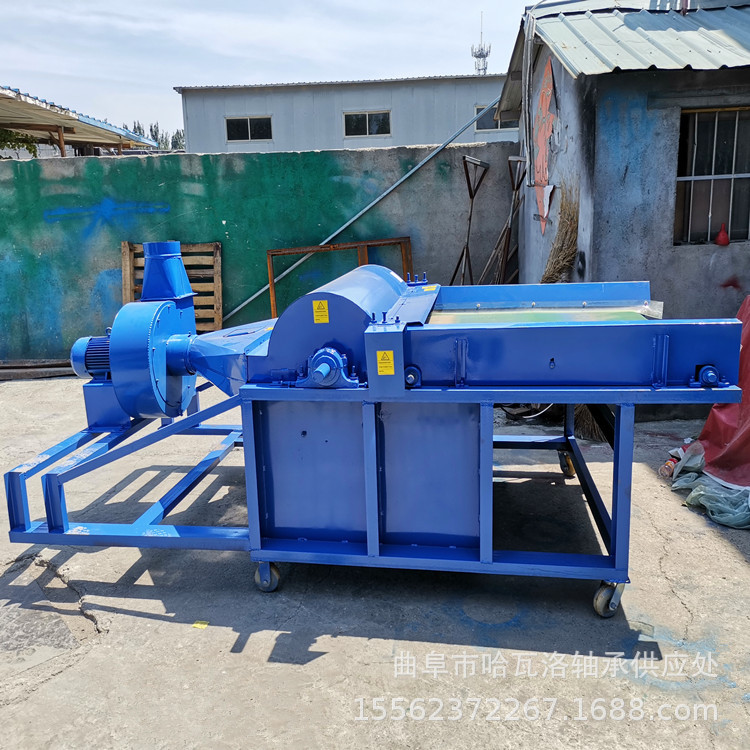 针织衫牛仔裤开松机 羊毛旧被套开花机 粗纱头碳纤维打散机