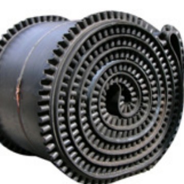 专业生产挡边耐热环形输送带平板开口耐热耐高温橡胶输送带