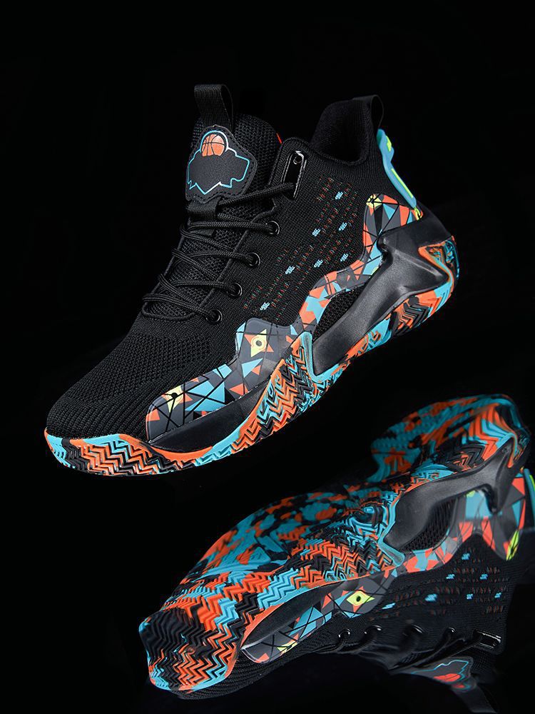 Men's Sports Shoes Walking Shoes Basketball Shoes Sneakers Synthetic Shock Absorption Sneakers_voghion.com