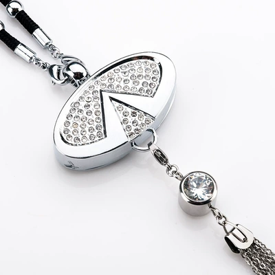Foreign Trade, Toyota Car Perfume Pendant | Car hanging - infiniti-full-diamond-pendant-tassel-pendant-comes-with-spray-head-perfume-1-bottle-of-blue-ocean
