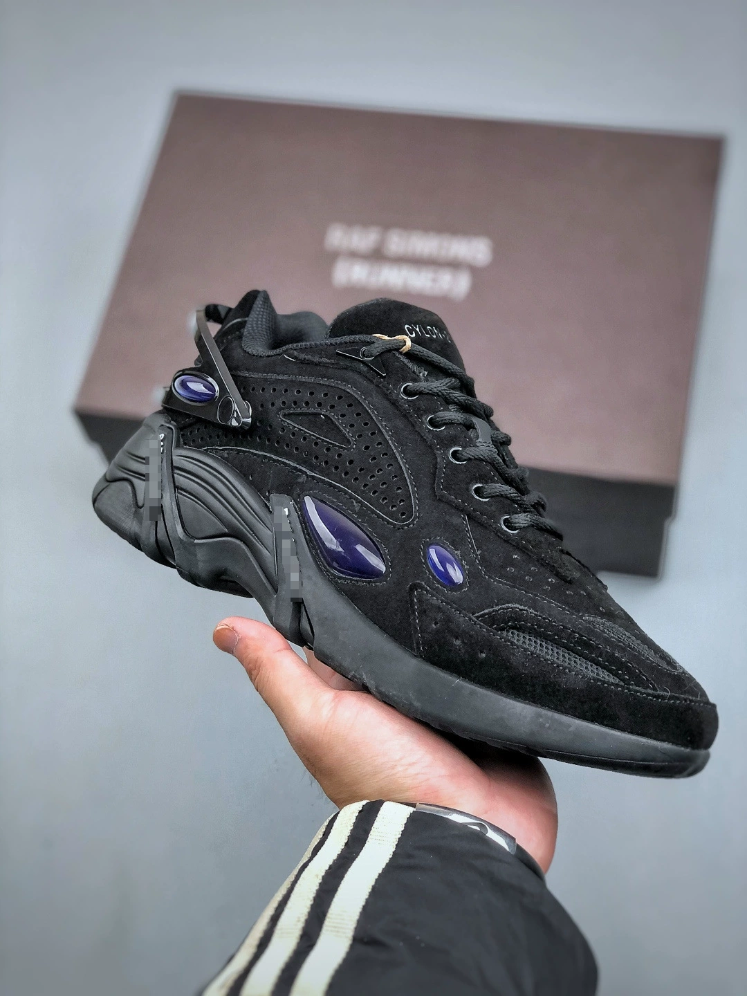 Кроссовки (RAF SIMONS) Cylon-21 — унисекс, ретро массивный стиль, разные размеры