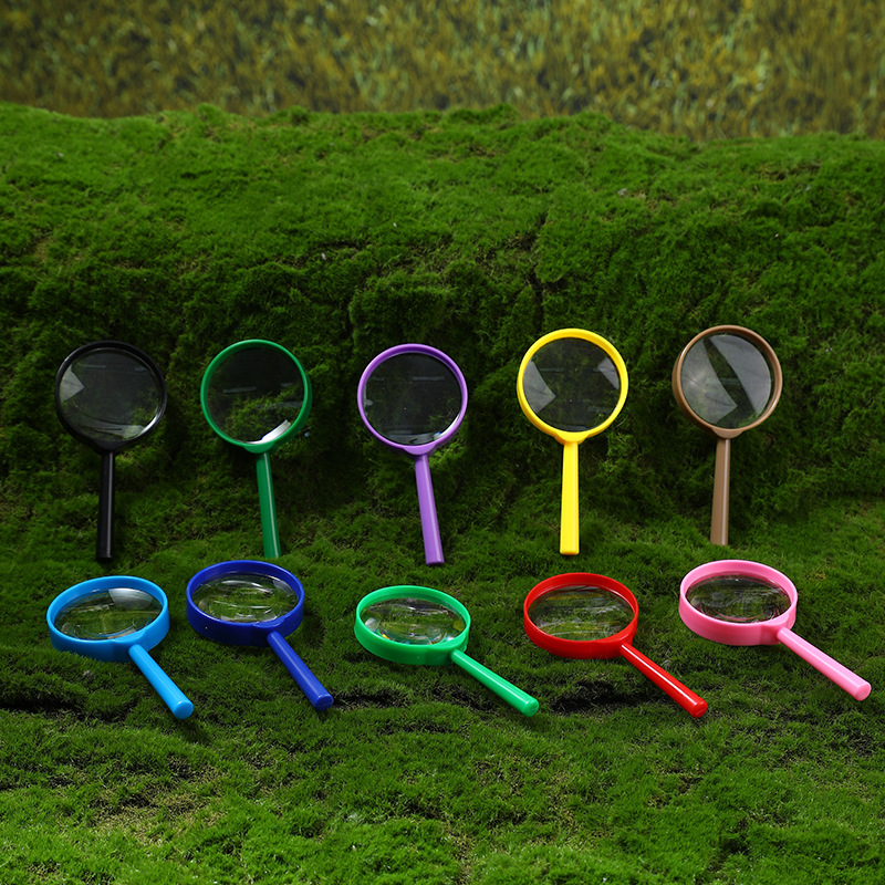 高清手持式亚克力放大镜儿童放大镜高倍光学镜片便携塑料厂家批发