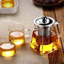 批发冲茶器花茶壶过滤功夫茶红茶茶具套耐高温玻璃泡茶壶玻璃茶壶