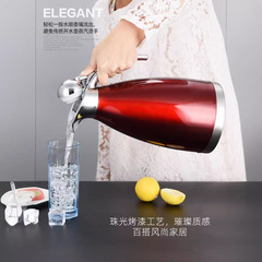 批發不鏽鋼家用保溫壺大容量歐式壺餐廳酒店商用暖壺2升冷水壺