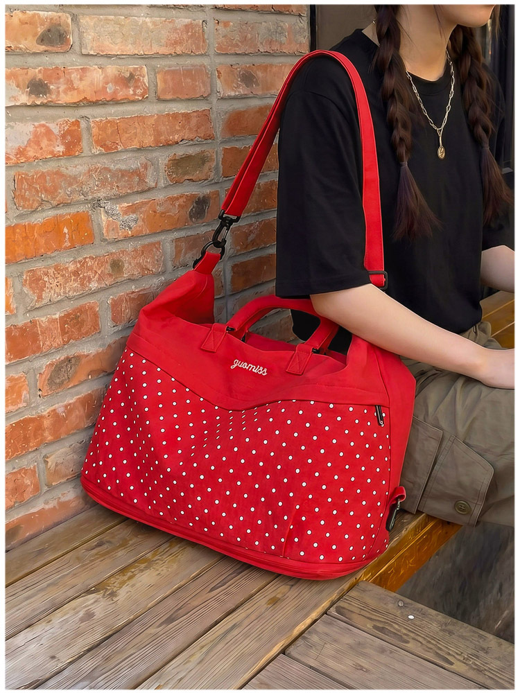 Große erweiterbare Reisetasche für Damen, Wickeltasche