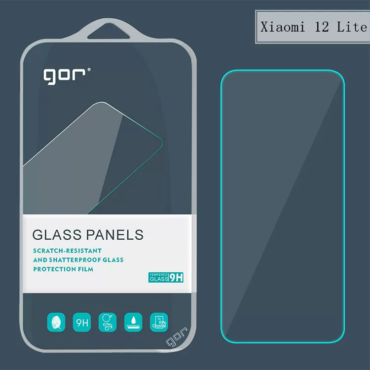 Защитная пленка из закаленного стекла GOR совместимо с Xiaomi 12 Lite, защитная пленка для экрана Millet 12 Lite