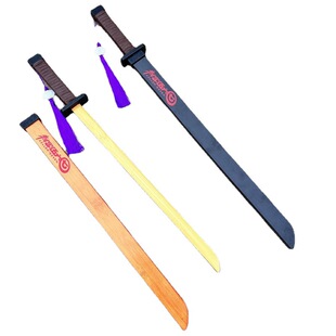 Wooden assassin paint samurai wooden sword Japanese knife Oriental knife wooden knife scenic spot hot selling bamboo knife and sword toy