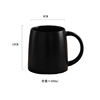 Coffee high quality cup, capacious straw with glass, custom made