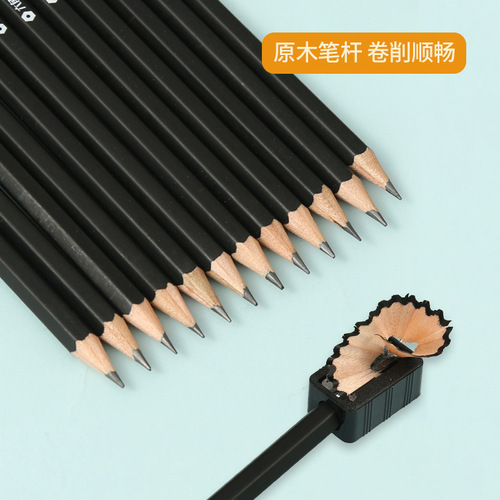Dasheng 2B pencil box 12 pieces student sketch drawing exam card pen HB office meeting pencil wholesale