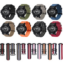 NATO尼龙手表带 适用于卡西殴G-SHOCK GA-110 DW5600运动表带男款