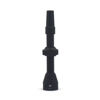 valve – for Tubeless Tire French Accessories - side-two-holes-48mm-black