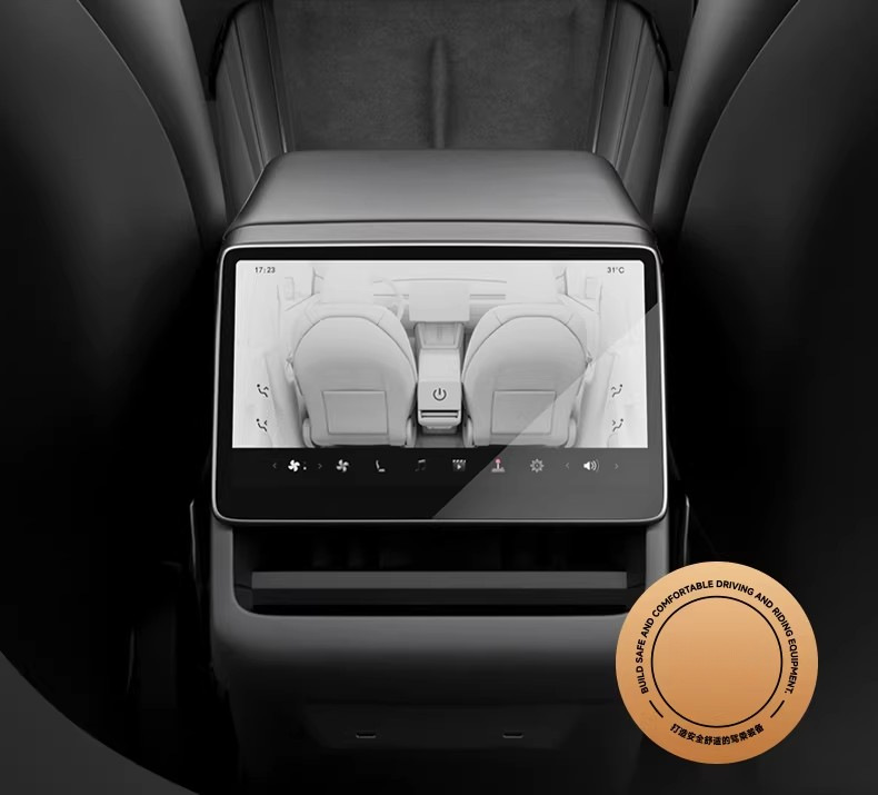 26 Models of Model Y/Yl Tesla Screen Tempered Film with Full Screen Coverage Tempered Glass 16inch Tesla Tempered Film