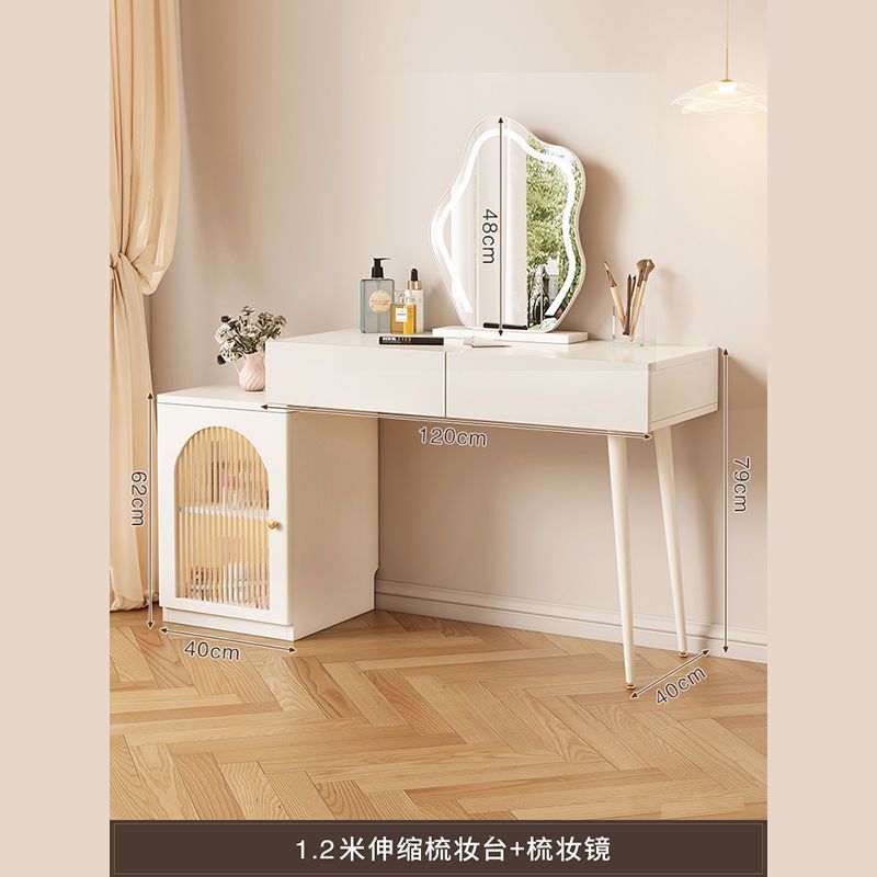 120CM 화장대 + 왼쪽 캐비닛 + 거울