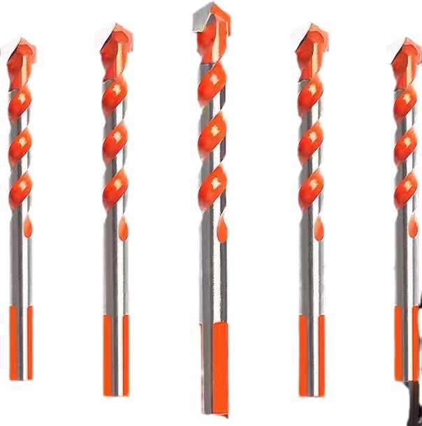 Multifuncional Overlord taladro de aleación de acero de tungsteno duro triángulo de perforación de baldosas de cerámica de hormigón de cemento taladro de impacto