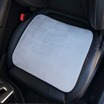 Heated Seat Cushion Car: Multi-function pad - ordinary-heated-gray-trumpet