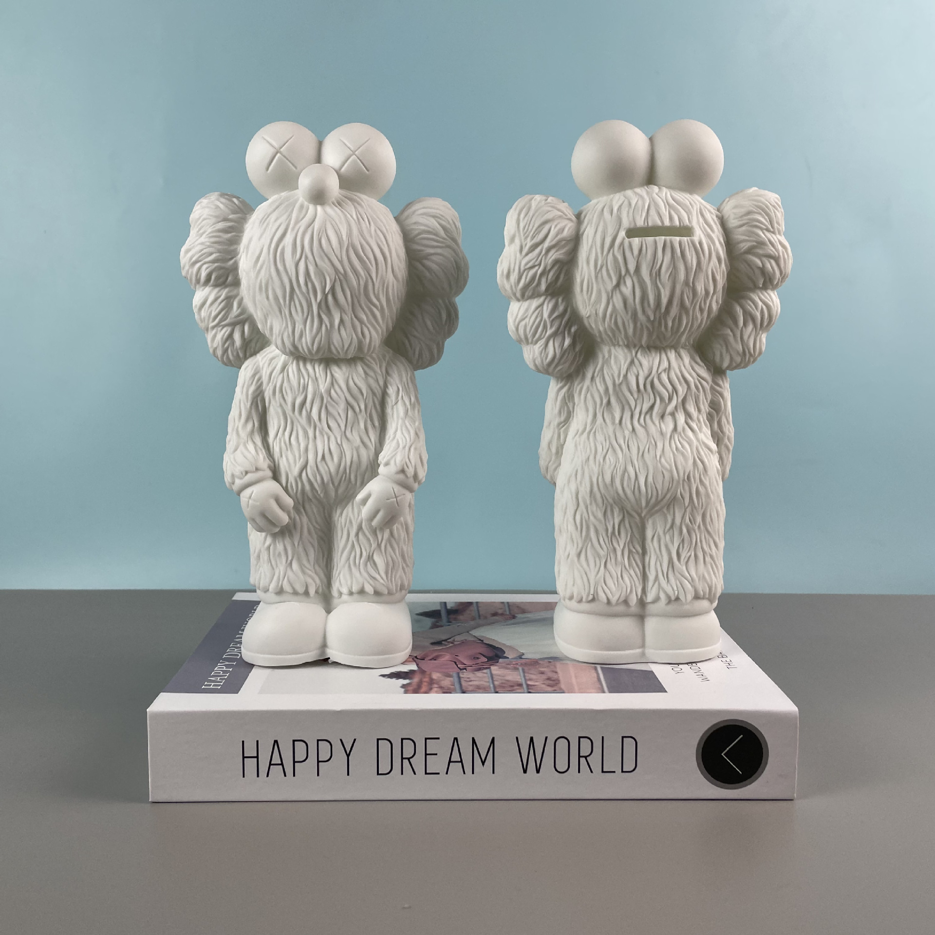 흰색 배아 세서미 스트리트 여성 25cm_구멍 있음