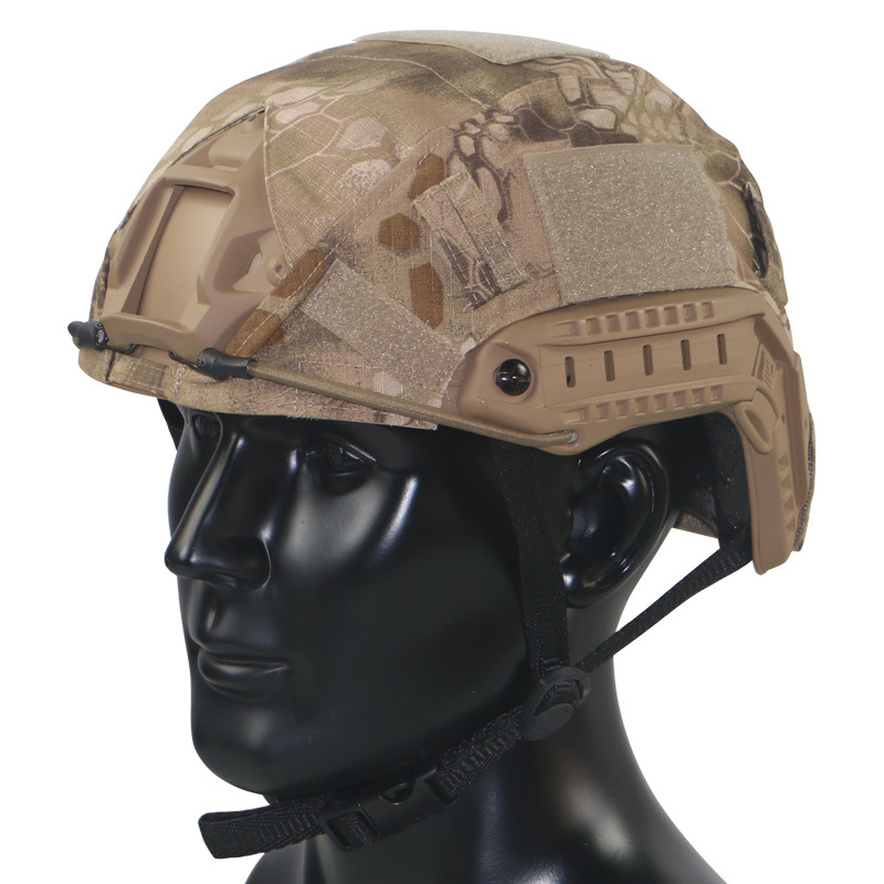 Casco rápido cubierta de casco juego cubierta de casco protector camuflaje cubierta de sombrero accesorios de modificación casco de camuflaje cubierta de tela de casco de bicicleta