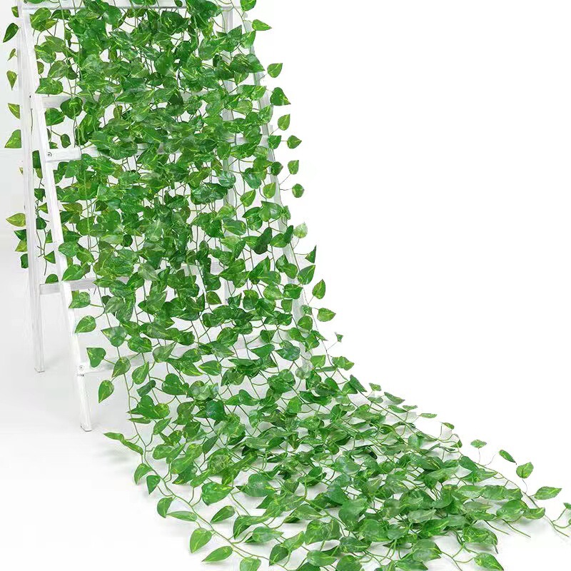 Cross-border simulation rattan grape leaf Ivy plastic green radish leaf green plant ceiling decoration Vine fake green leaf Rattan Cross-border simulation rattan grape leaf Ivy plastic green radish leaf green plant ceiling decoration Vine fake green leaf Rattan