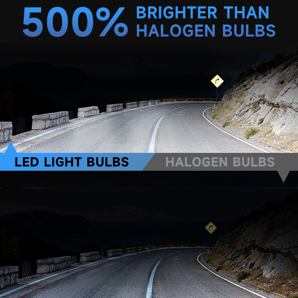 SENROBO alta potencia serie D tubo de cobre en forma de U faro LED para automóviles D1SD2SD3SD4SD5 enchufe directo todo en uno