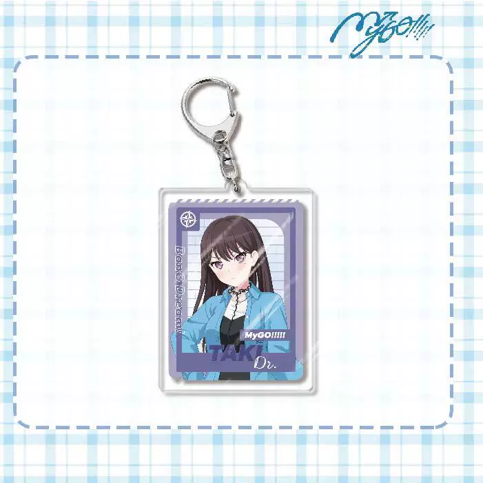 Двумерный акриловый брелок BangDream MYGO! Подвеска HD декор, подарок