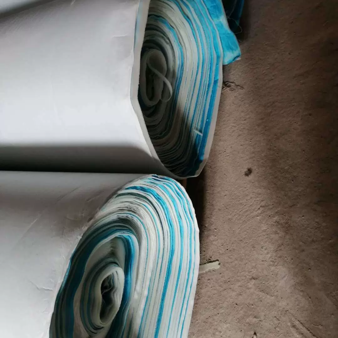 厂家直销售刷子布，静电布，蓝色原料（未加工）